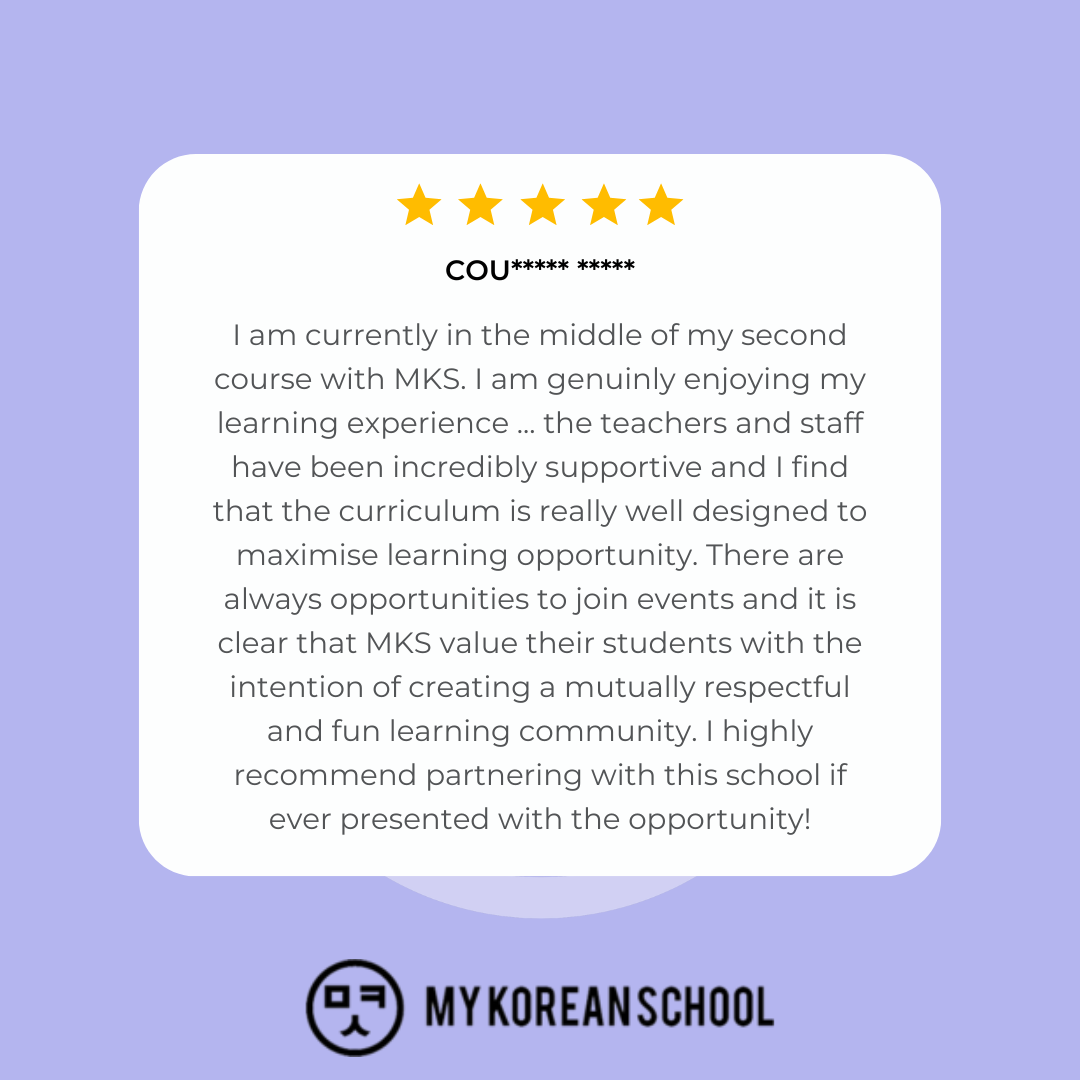 Genuinely Enjoying My Learning Experience at MKS with Supportive Teachers and Staff