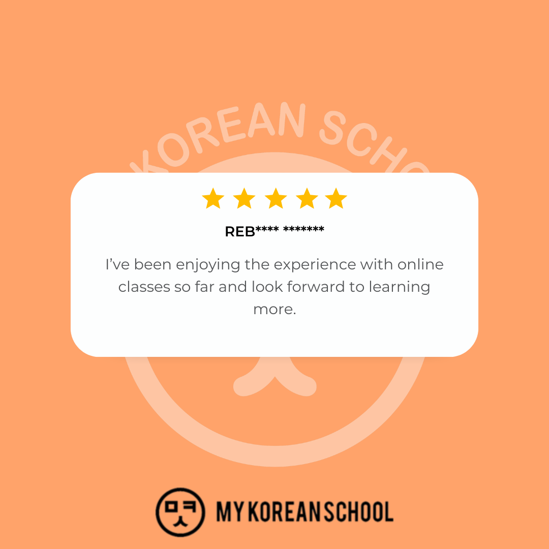 Enjoying My Online Korean Learning Journey