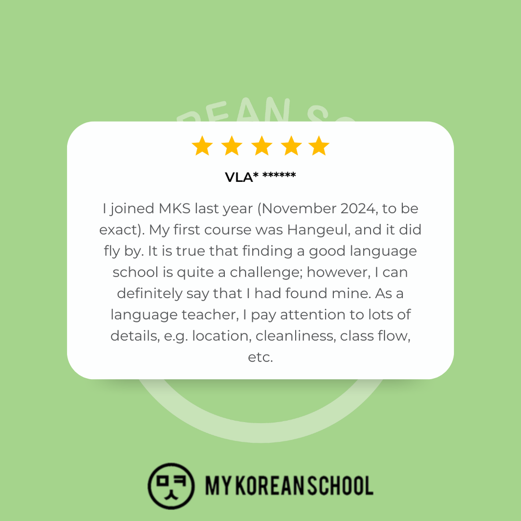 The Right Choice for Learning Korean!
