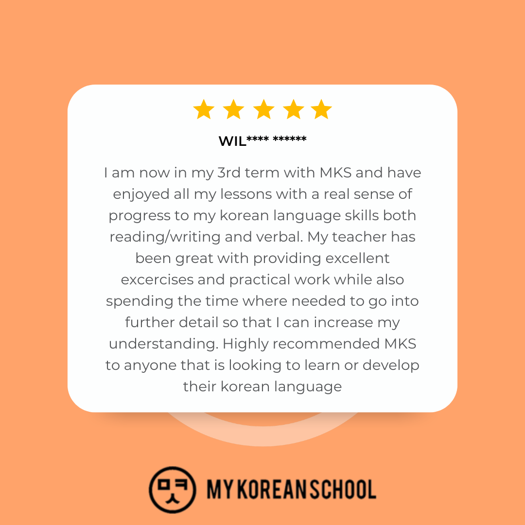 Real Progress in Korean with Supportive and Detailed Teaching