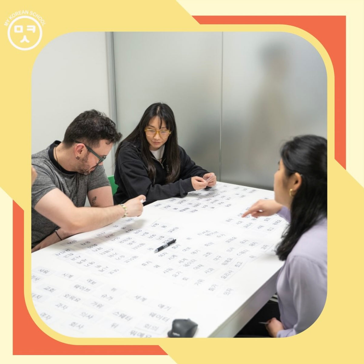Korean Learning Fun: Connecting with Others at My Korean School!-Mita A