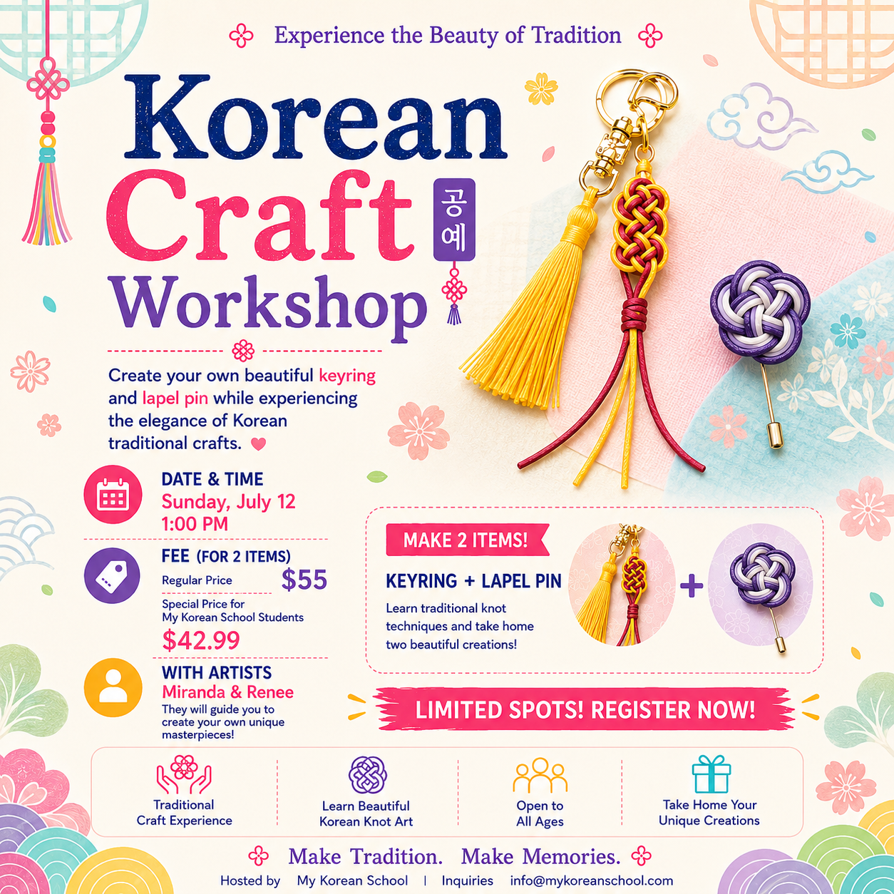 Traditional Korean Knot Workshop