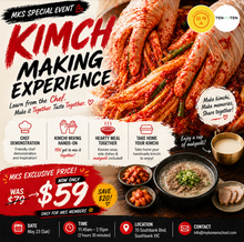 Load image into Gallery viewer, Kimchi Making Workshop
